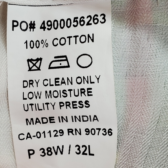 Ralph Lauren India Madras Plaid Golf Pants Relaxed Fit Mens 38x28 - Picture 11 of 12